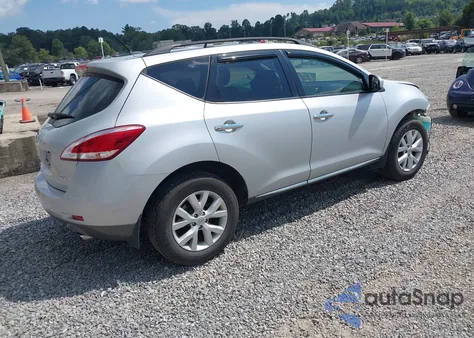 2012 Nissan Murano Sv from USA, damaged, VIN JN8AZ1MUXCW117118